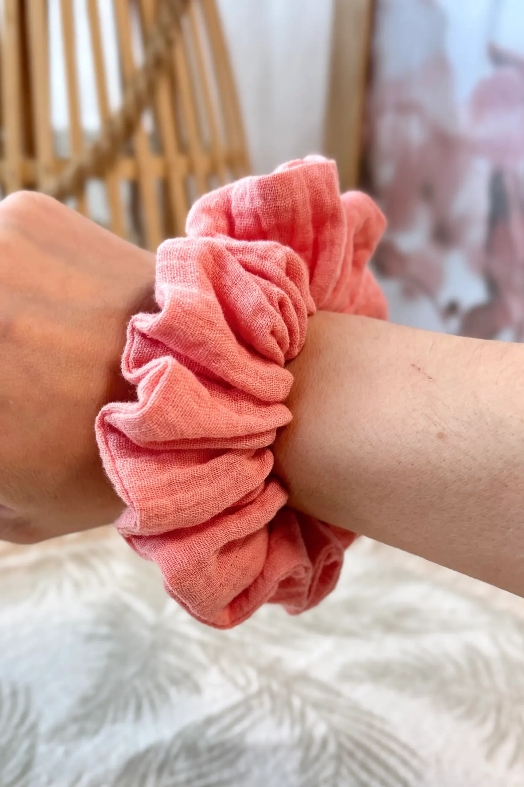 juuksekumm lõheroosa m