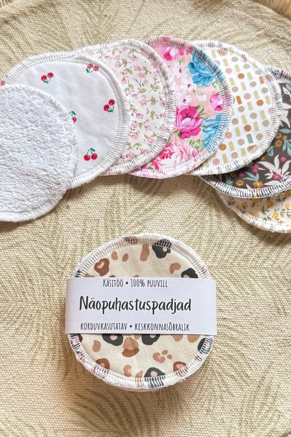 korduvkasutatavad näopuhastuspadjad